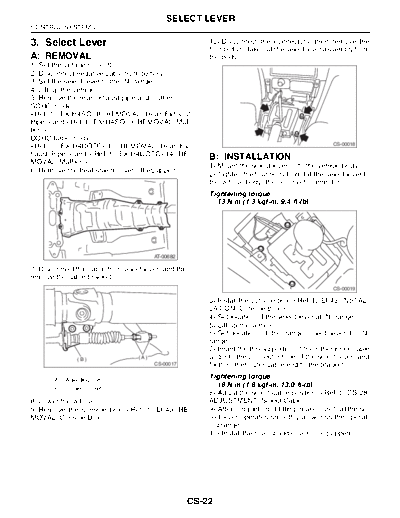 03. Select Lever