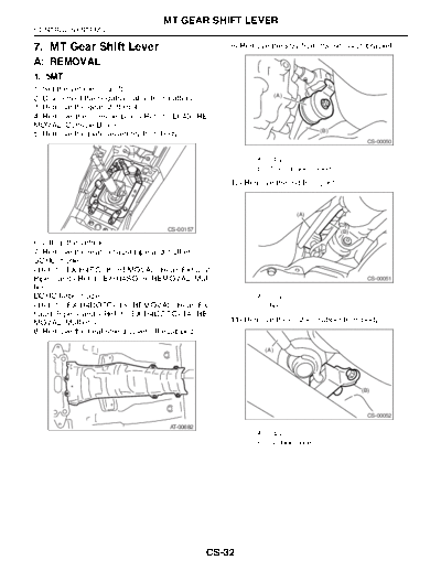 07. MT Gear Shift Lever