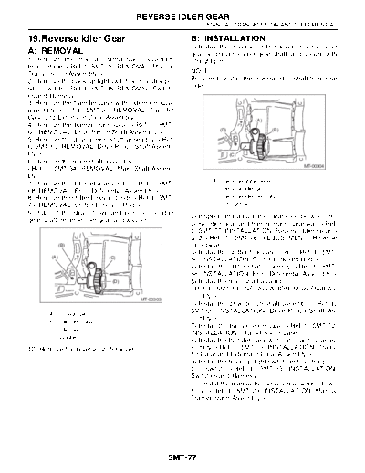 19. Reverse Idler Gear