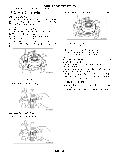 16. Center Differential