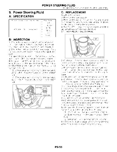09. Power Steering Fluid
