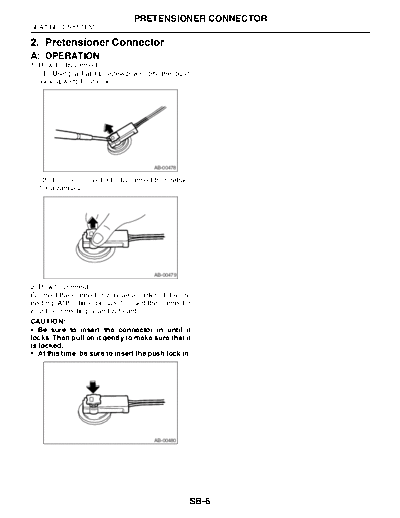 02. Pretensioner Connector