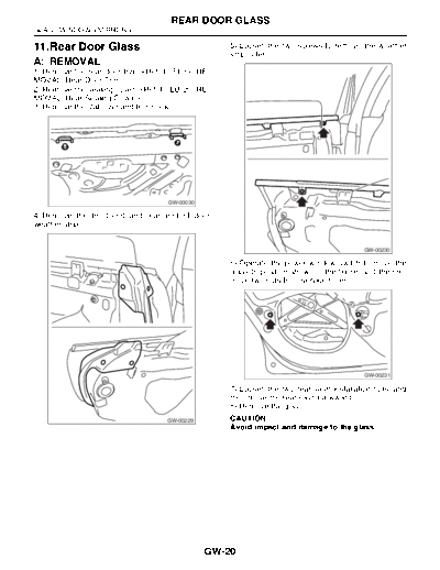 11. Rear Door Glass