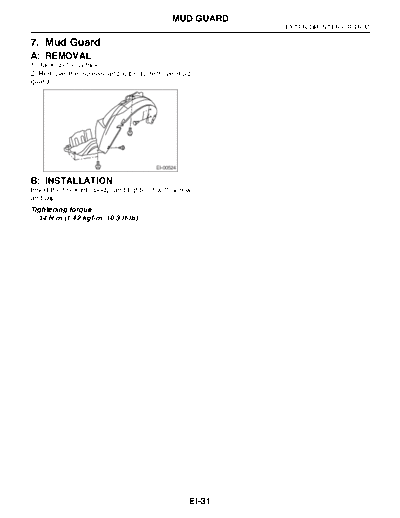 07. Mud Guard