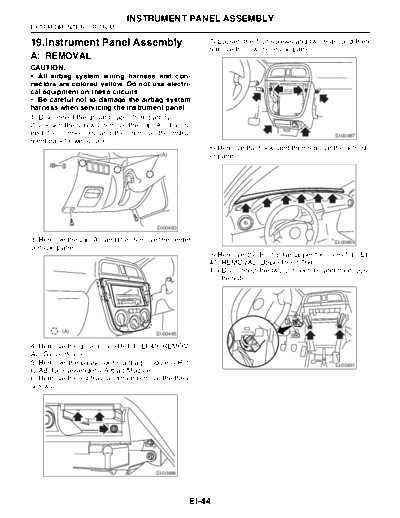 19. Instrument Panel Assembly