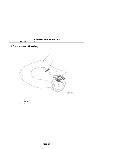 11. Transmission Mounting