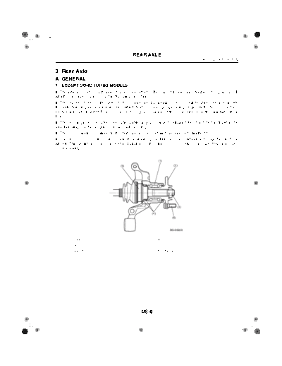 03. Rear Axle