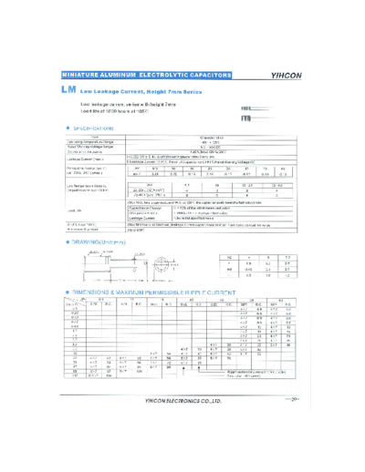 Yihcon [radial] LM Series