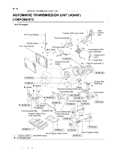 AT A340F Components
