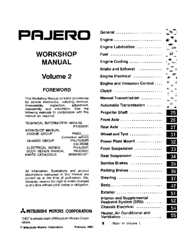 PWJE0001_PAJERO_2001_CHASSIS_COVER