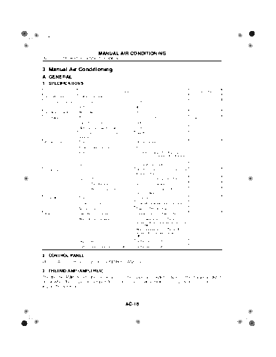 03. Manual Air Conditioning