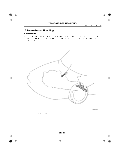 16. Transmission Mounting