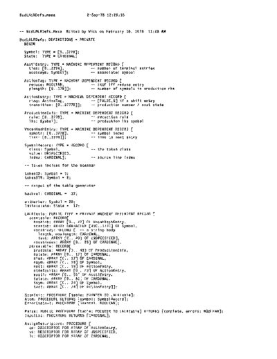BcdLALRDefs.mesa_Sep78
