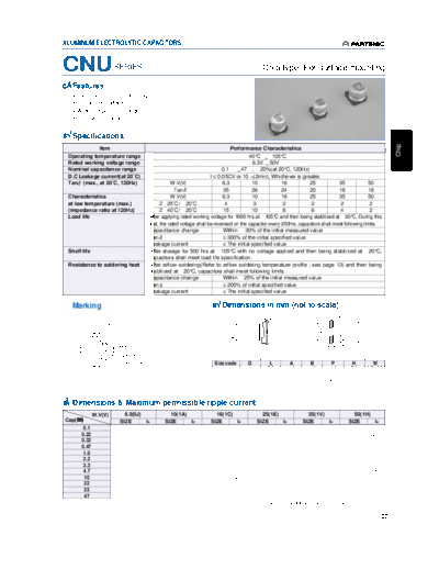 Partsnic [smd] CNU Series
