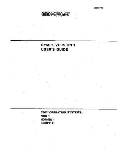60499800A_SYMPL_Version_1_Users_Guide_May77
