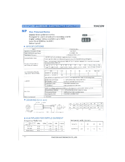 Yihcon [non-polar] NP Series