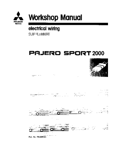 PHJE9810-A_PAJERO SPORT2000_ELECTRICAL_WIRING
