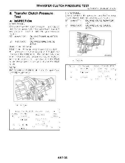 08. Transfer Clutch Pressure Test