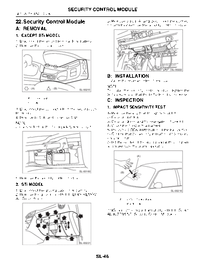 22. Security Control Module