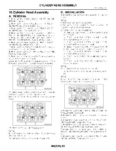 19. Cylinder Head Assembly
