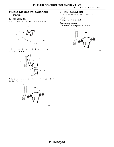 Idle Air Control Solenoid Valve