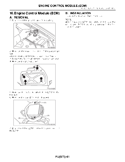 16. Engine Control Module (ECM)