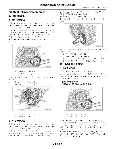 30. Reduction Driven Gear