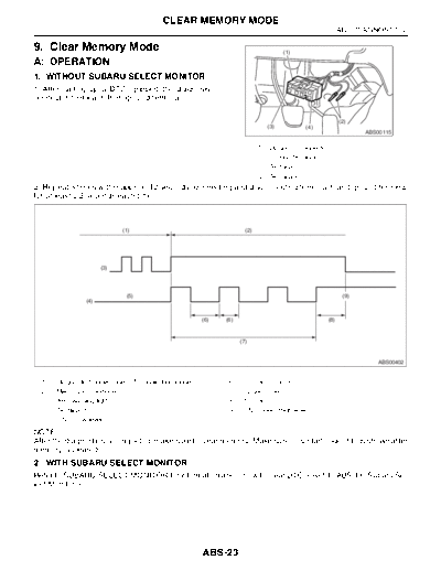 Clear Memory Mode