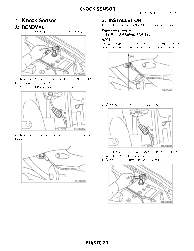 07. Knock Sensor