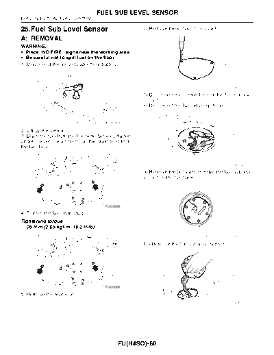 Fuel Sub Level Sensor