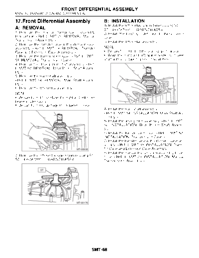 17. Front Differential Assembly