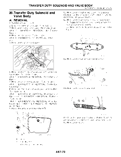 Transfer Duty Solenoid and Valve Body