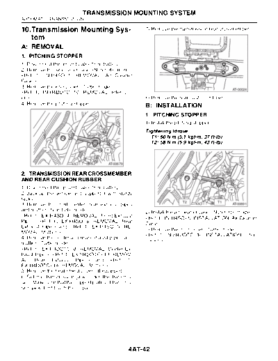 10. Transmission Mounting System