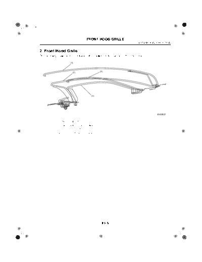 02. Front Hood Grille