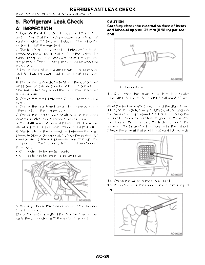 05. Refrigerant Leak Check