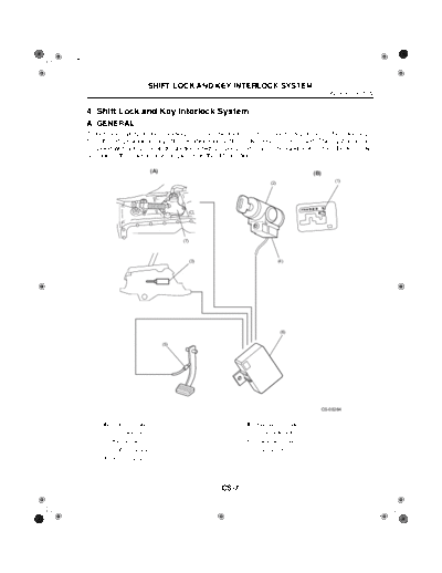 04. Shift Lock and Key Interlock System