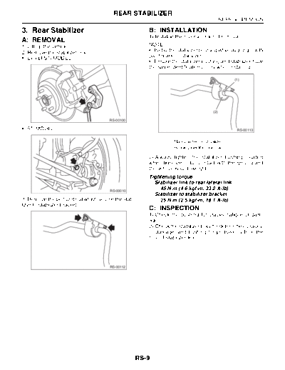 03. Rear Stabilizer
