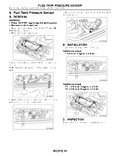 09. Fuel Tank Pressure Sensor