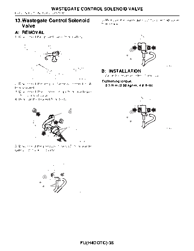 Wastegate Control Solenoid Valve