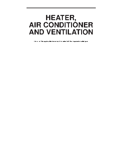 55 HEATER, AIR CONDITIONER AND VENTILATION