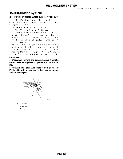 Hill-holder System