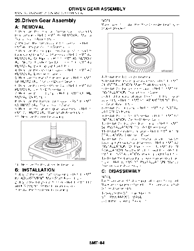 20. Driven Gear Assembly
