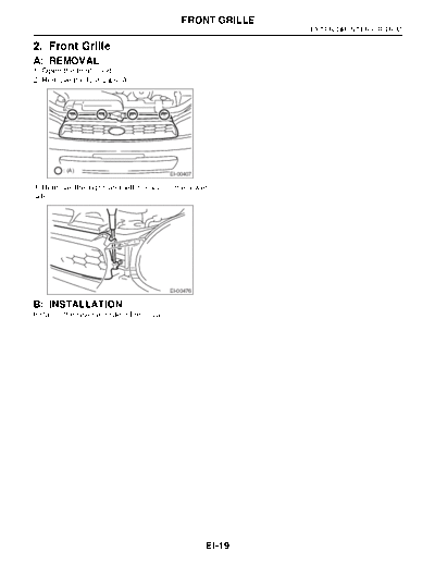 02. Front Grille
