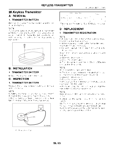 28. Keyless Transmitter