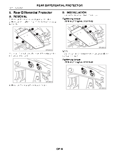 05. Rear Differential Protector