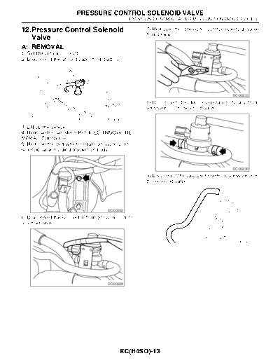 Pressure Control Solenoid Valve