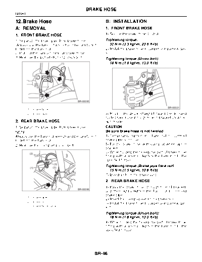 12. Brake Hose