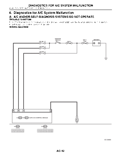 06. Diagnostics for AC System Malfunction
