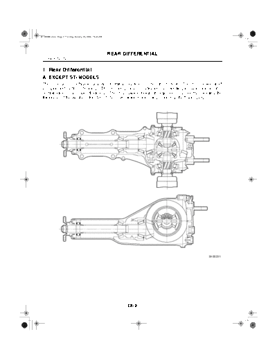 01. Rear Differential