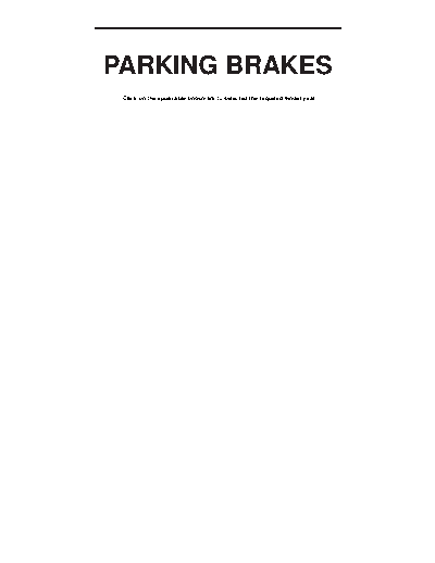 36 PARKING BRAKES